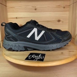 New Balance Round Toe Lace Up Black Sneaker Shoes